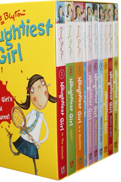 Cover Art for 9781444921311, The Naughtiest Girl, 10 Books RRP £49.99 (Naughtiest Girl in the School, Naughtiest Girl Again, Is a Monitor, Here's the Naughtiest Girl, Keeps a Secret, Helps a Friend, Saves the Day, Well Done the Naughtiest Girl, Wants to Win, Marches On) by Enid Blyton
