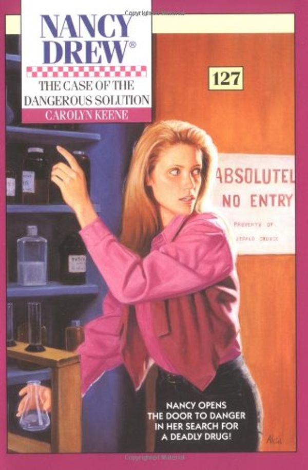 Cover Art for 9780671505004, The Case of the Dangerous Solution (Nancy Drew Mystery #127) by Carolyn Keene