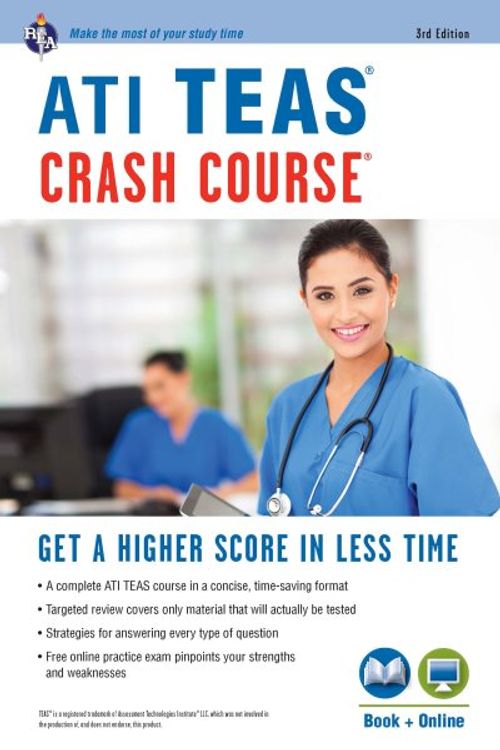 Cover Art for 9780738612270, Ati Teas Crash Course(r) Book + OnlineNursing Test Prep by John Allen
