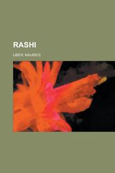 Cover Art for 9781153735131, Rashi by Maurice Liber