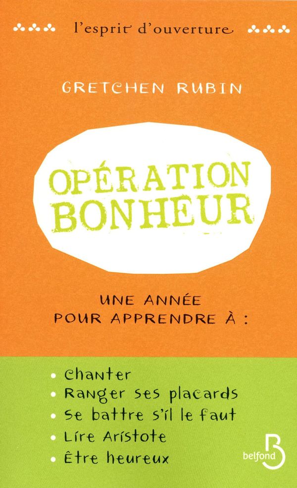 Cover Art for 9782714452092, Opération bonheur by Gretchen RUBIN
