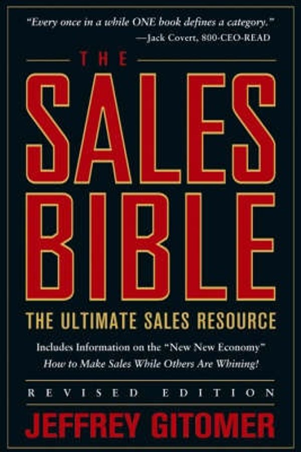 Cover Art for 9780471456292, The Sales Bible by Jeffrey Gitomer