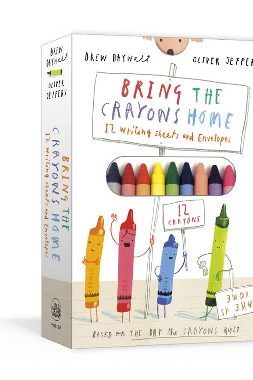 Cover Art for 9780593136225, Bring the Crayons Home: A Box of Crayons, Letter-Writing Paper, and Envelopes by Drew Daywalt