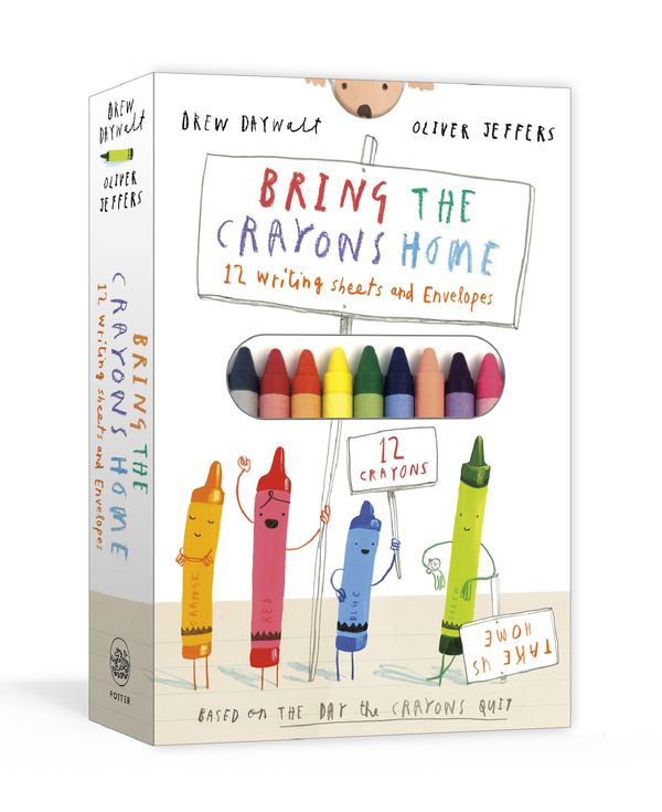 Cover Art for 9780593136225, Bring the Crayons Home: A Box of Crayons, Letter-Writing Paper, and Envelopes by Drew Daywalt