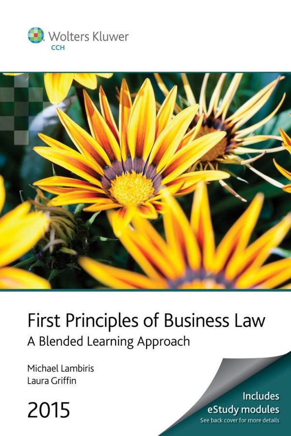 Cover Art for 9781925159714, First Principles of Business Law 2015 by Lambiris, Griffin