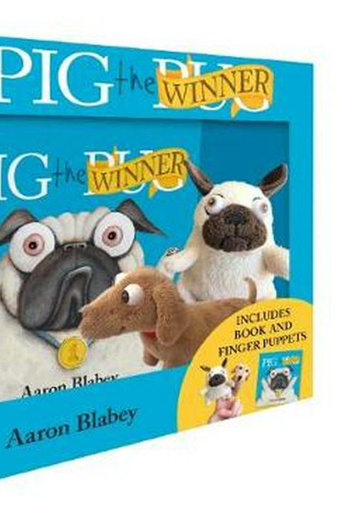 Cover Art for 9781742999906, Pig the Winner + Finger Puppets by Aaron Blabey