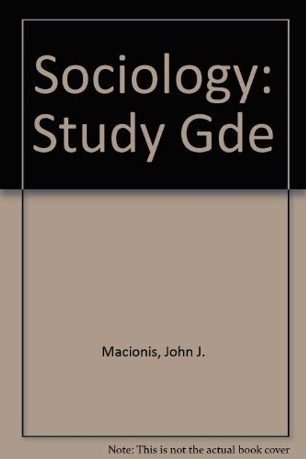 Cover Art for 9780138233457, Sociology by John J. Macionis