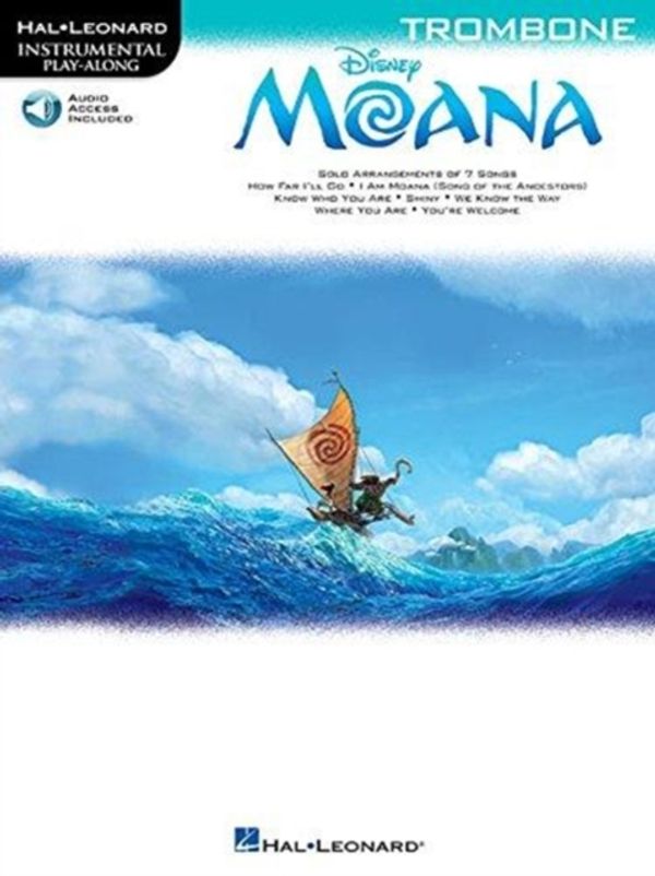 Cover Art for 9781495090592, Instrumental Play-Along Moana Trombone Book/Audio Online by Lin-Manuel Miranda