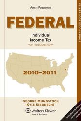 Cover Art for 9780735598577, Federal Individual Income Tax by Mundstock
