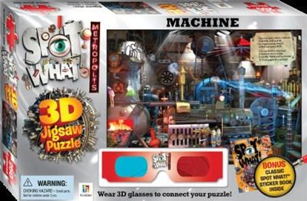 Cover Art for 9781743083031, Spot What! Metropolis 3D Jigsaw Machine by Nick Bryant