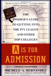 Cover Art for 9780446674065, A is for Admission by Michele Hernandez