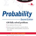 Cover Art for 9780071816588, Schaum’s Outline of Probability, Second Edition by Seymour Lipschutz, Marc Lipson