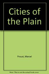 Cover Art for 9780899665832, Cities of the Plain by Marcel Proust