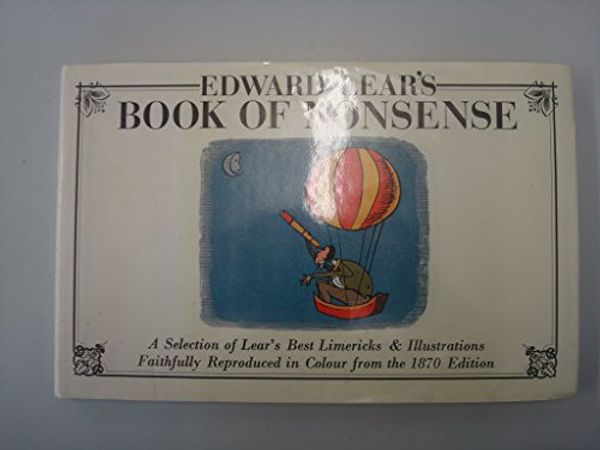 Cover Art for 9780460044998, A Book of Nonsense by Edward Lear