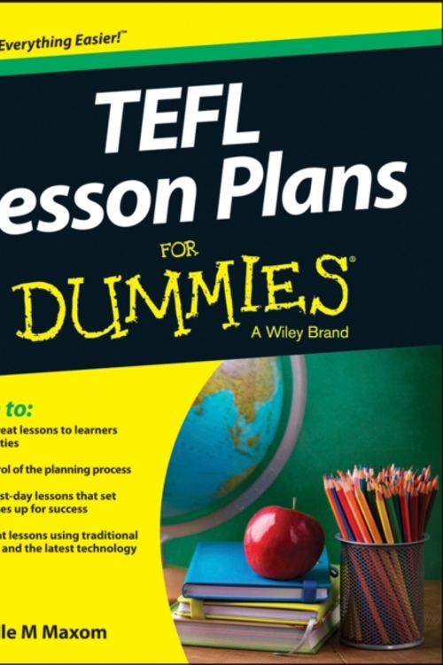 Cover Art for 9781118764275, TEFL/TESL Lesson Plans For Dummies by Michelle M. Maxom