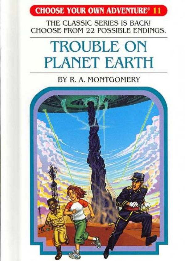 Cover Art for 9781933390628, Trouble on Planet Earth by R. A. Montgomery