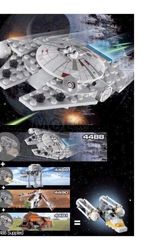 Cover Art for 5702014260276, LEGO Star Wars 4488: Mini Millennium Falcon by LEGO UK