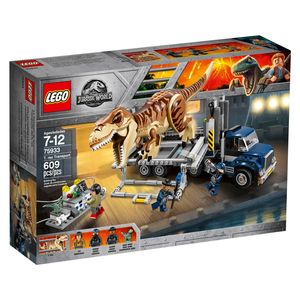 Cover Art for 5702016110296, T. Rex Transport Set 75933 by LEGO