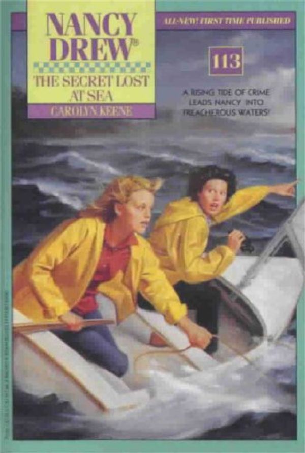 Cover Art for B00E2RX0ZO, The Secret Lost at Sea (Nancy Drew Book 113) by Carolyn Keene