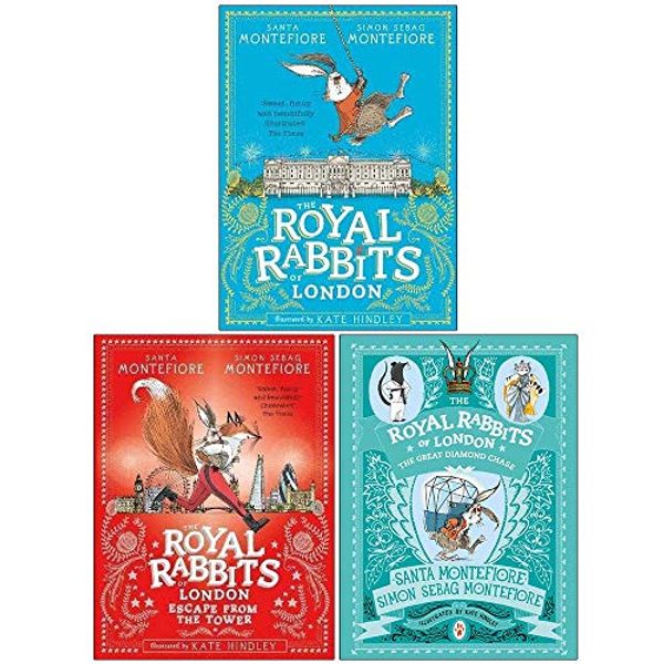 Cover Art for 9789123858637, The Royal Rabbits of London 3 Books Collection Set (The Royal Rabbits Of London, Escape From the Tower & The Great Diamond Chase) by Santa Montefiore , Simon Sebag Montefiore