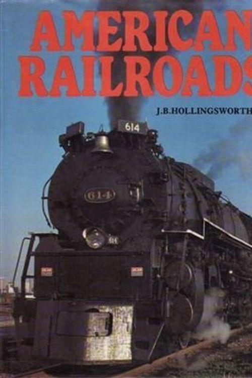 Cover Art for 9780861241521, North American Railroads by Hollingsworth, J. B.