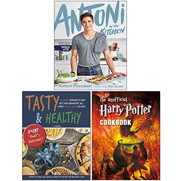 Cover Art for 9789123893690, Antoni in the Kitchen [Hardcover], Tasty & Healthy F*ck That's Delicious, The Unofficial Harry Potter Cookbook 3 Books Collection Set by Antoni Porowski, Iota