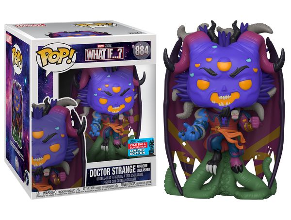 Cover Art for 0889698555296, Funko What If Doctor Strange Supreme Unleashed Festival of Fun 2021 US ExclusivePop Vinyl Figure, 6-Inch, Multicolor by ,