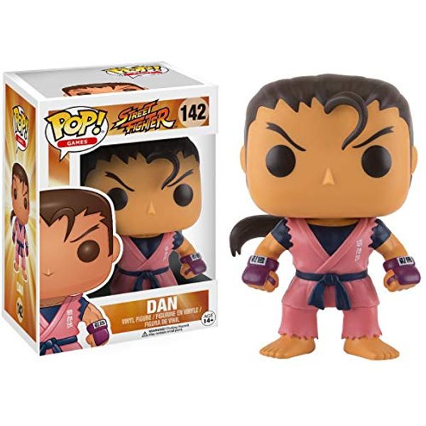 Cover Art for 9899999395072, Funko Dan: Street Fighter x POP! Games Vinyl Figure & 1 POP! Compatible PET Plastic Graphical Protector Bundle [#142 / 11659 - B] by Unknown