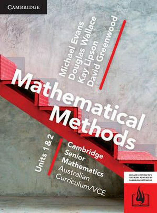 Cover Art for 9781107520134, CSM VCE Mathematical Methods Units 1 and 2 Print Bundle (Textbook and Hotmaths) by Michael Evans