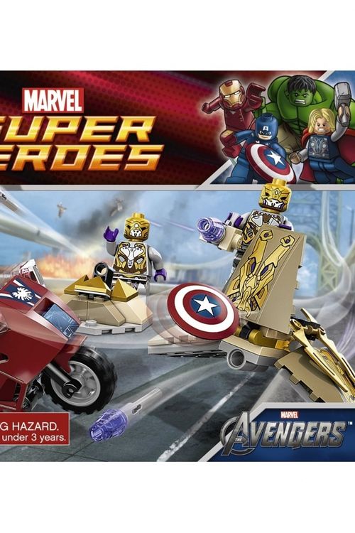 Cover Art for 0673419168434, Captain America's Avenging Cycle Set 6865 by LEGO