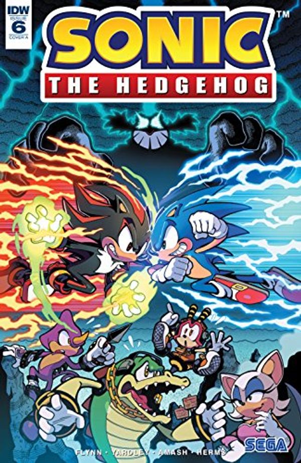 Cover Art for B07BQZZGHR, Sonic The Hedgehog (2018-) #6 by Ian Flynn