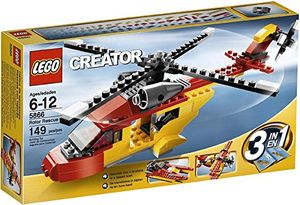Cover Art for 0673419128582, Rotor Rescue Set 5866 by LEGO Creator