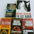 Cover Art for B003DQEVHQ, Michael Crichton Set (Sphere, Congo, The Andromeda Strain, The Lost World, Jurassic Park) by Unknown