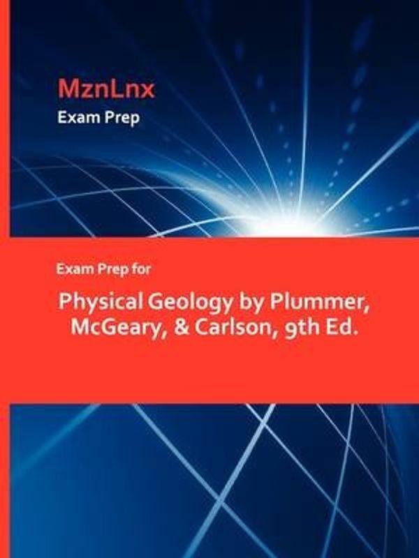 Cover Art for 9781428869059, Physical Geology by Plummer, McGeary, & Carlson, 9th Ed. by McGeary & Carlson Plummer