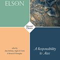 Cover Art for B07WV428D4, A Responsibility to Awe (Carcanet Classics) by Rebecca Elson