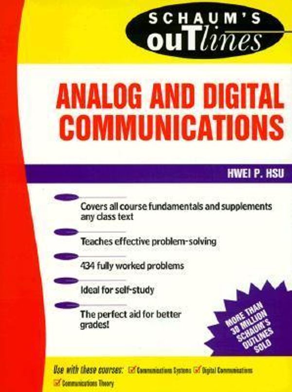 Cover Art for 9780070306363, Schaum's Outline of Analog and Digital Communication by Hsu, Hwei P.