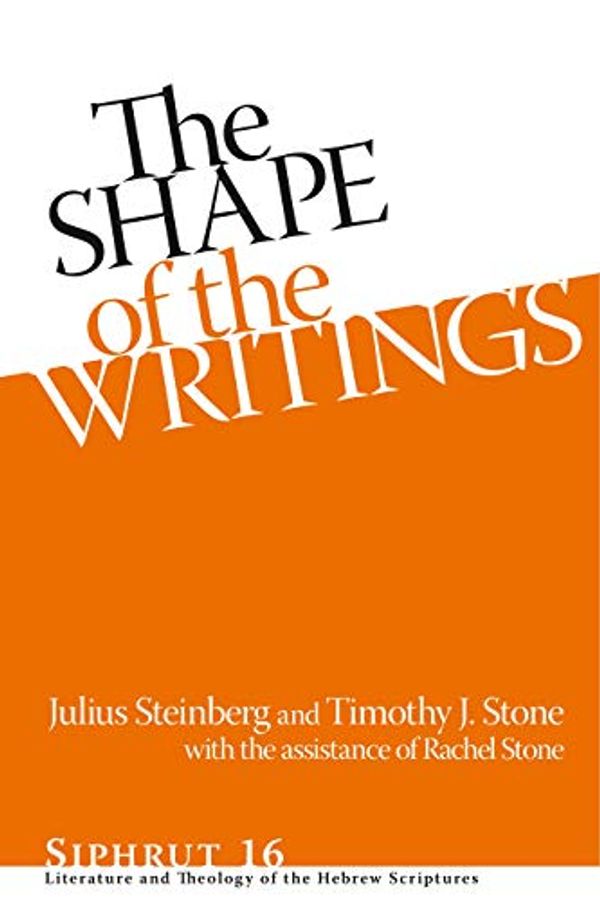 Cover Art for 9781575063737, The Shape of the Writings by Julius and Stone Steinberg