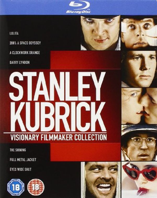 Cover Art for 0881314974818, Stanley Kubrick: Visionary Filmmaker Collection - 8-Disc Box Set ( 2001: A Space Odyssey / A Clockwork Orange / The Shining / Full Metal Jacket / Eyes Wide Shut / Lolita / Barry Ly [ Blu-Ray, Reg.A/B/C Import - United Kingdom ] by 