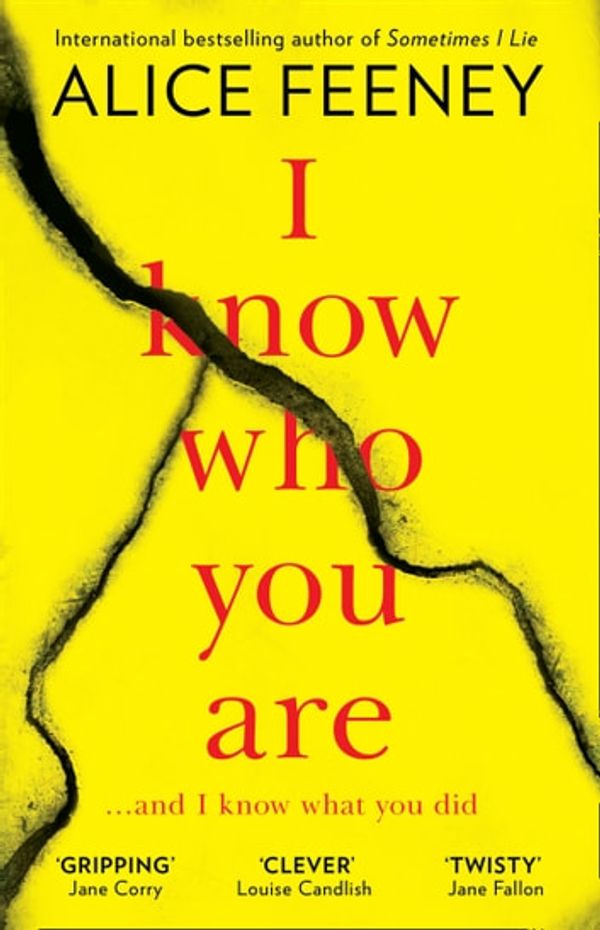 Cover Art for 9780008236083, I Know Who You Are by Alice Feeney
