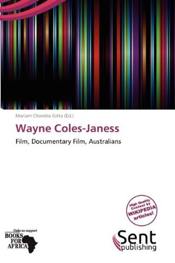 Cover Art for 9786138804901, Wayne Coles-Janess by Mariam Chandra Gitta