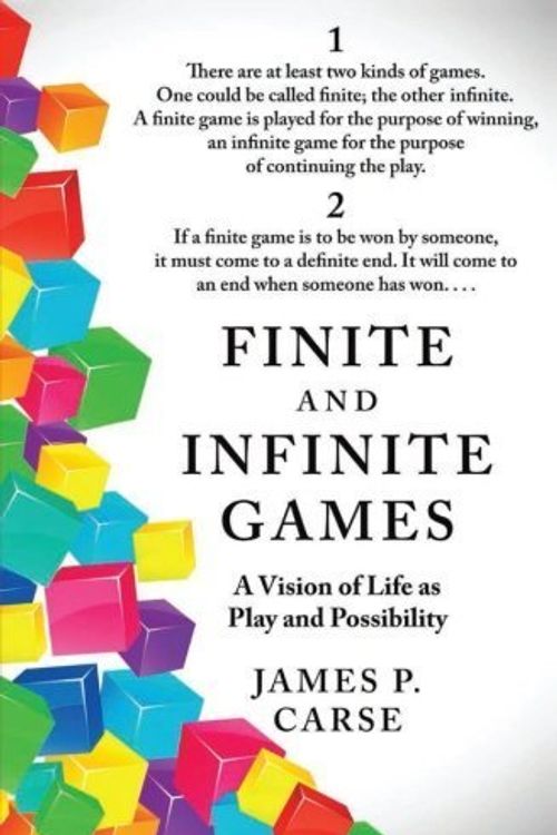 Cover Art for B00M0DDNMW, Finite and Infinite Games by James Carse(2013-01-05) by James Carse