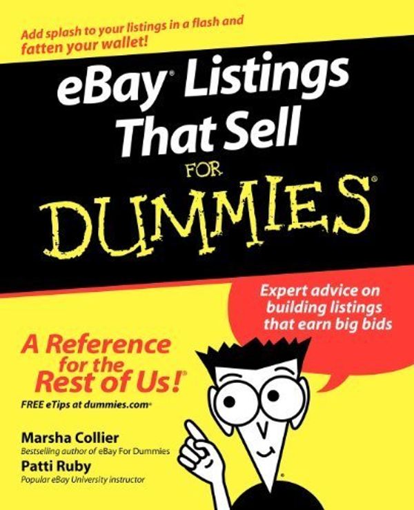 Cover Art for B01FGLCDD4, eBay Listings That Sell For Dummies by Marsha Collier (2006-05-01) by 