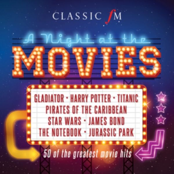 Cover Art for 0028948145478, Classic FM: Night At The Movies / Various (IMPORT) by 