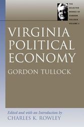 Cover Art for 9780865975200, Virginia Political Economy by C.K. Rowley