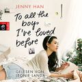 Cover Art for B01GJZMAS4, To All the Boys I've Loved Before by Jenny Han