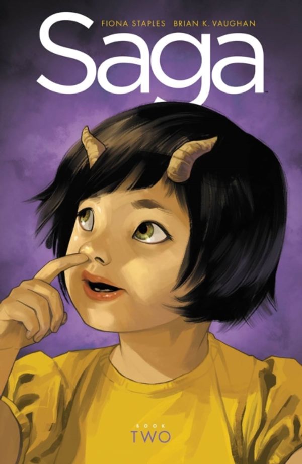 Cover Art for 9781632159038, Saga Book Two by Brian K. Vaughan