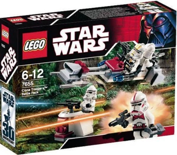 Cover Art for 5702014498761, Clone Troopers Battle Pack Set 7655 by LEGO