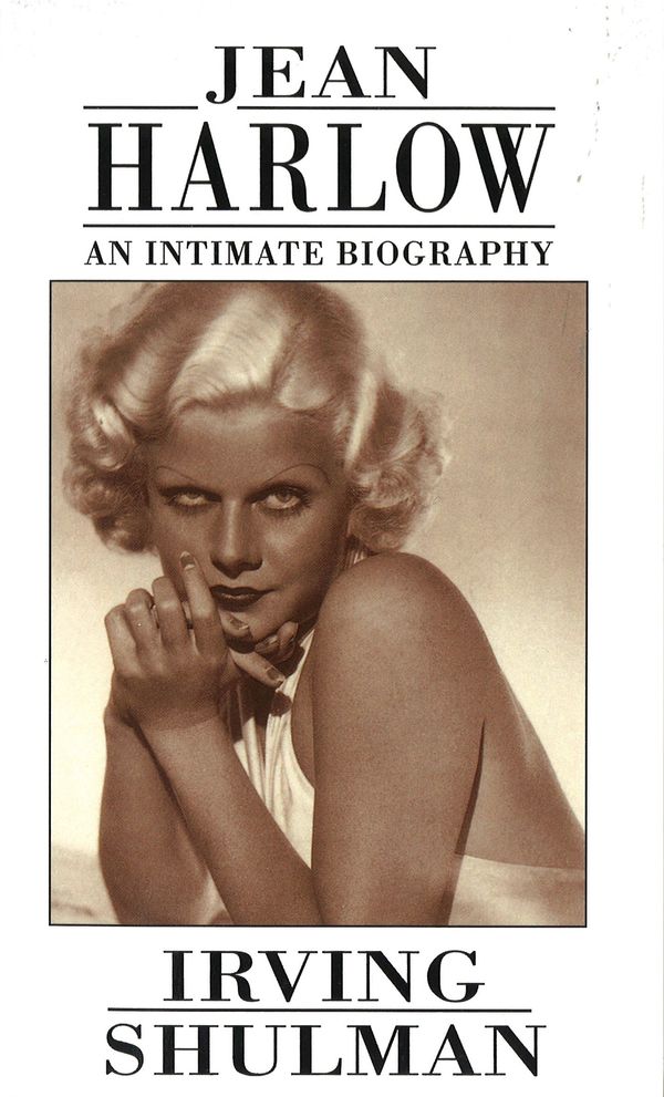 Cover Art for 9780747409885, Jean Harlow: Intimate Biography by Irving Shulman