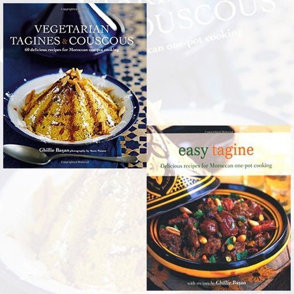 Cover Art for 9789123475179, Tagine Cookbook Collection Ghillie Basan 2 Books Bundle (Vegetarian Tagines & Cous Cous - 60 delicious recipes for Moroccan one-pot cooking [Hardcover],Easy Tagine - Delicious recipes for Moroccan one-pot cooking) by Ghillie Basan