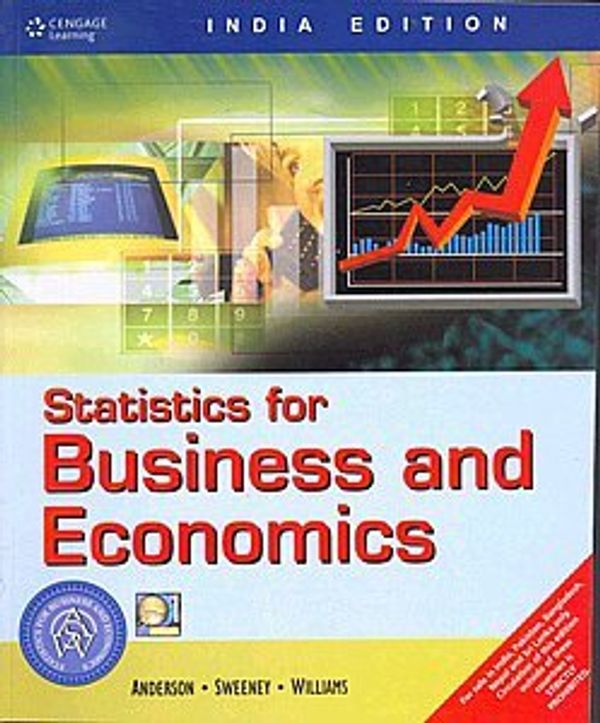 Cover Art for 9788131502884, Statistics for Business and Economics (9th Edition) by David R. Anderson